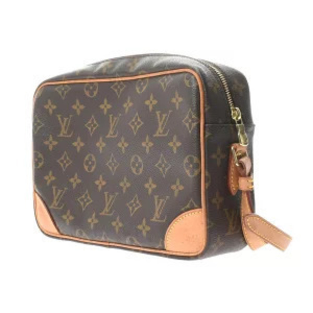 Louis Vuitton Bag Monogram Shoulder Canvas Trocadero Brown